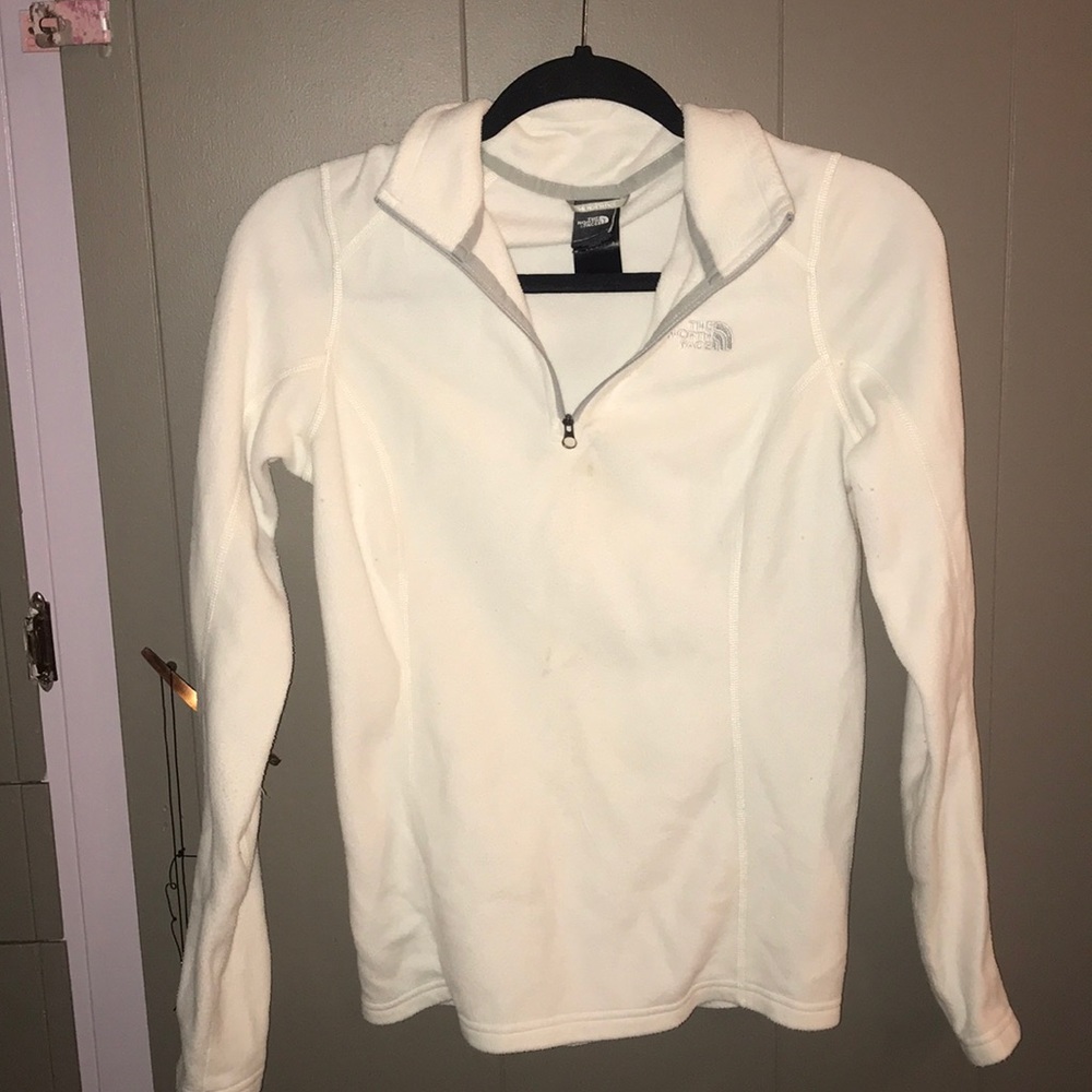 North Face White Sweater